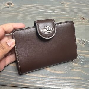 Coach Brown Leather Wallet
